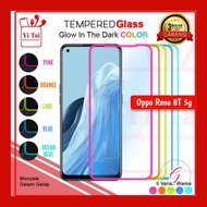 (5DGLW)TEMPERED GLASS GLOW IN THE DARK ITEL A200 A100C A100CS CITY 100 ITEL A80 ITEL P65 ITEL RS4 A7