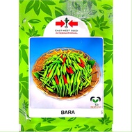 Benih Cili Padi Bara Hot Pepper Seeds Cap Panah Merah East West 10g @ 3200biji