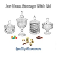 Quality Glass Jar Container Candy Cookies Bowl Chocolate Coffee Tea Candy Herbs Storage Bottles Spic