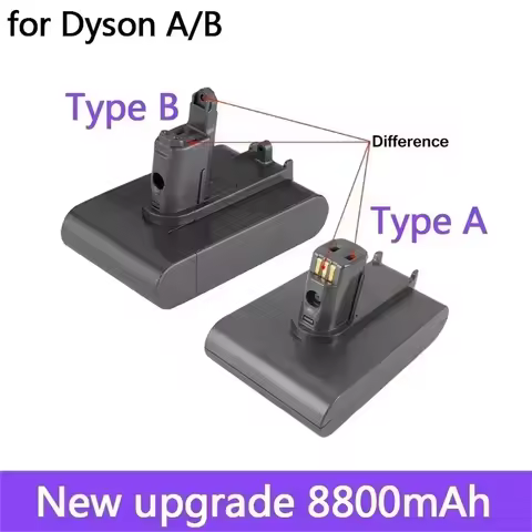 20255 Dyson 22.2V 8800mAh Fit TypeA or B Li-ion Vacuum Battery for Dyson DC35, DC45 DC31, DC34, DC44