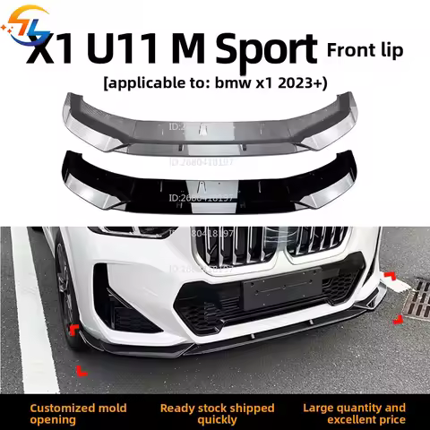 For BMW bmw x1 u11 Sport 2023+ front lip front shovel front bumper spoiler cross-border modification