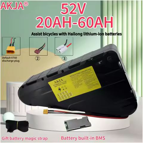 Air fast transportation 52V60AH High Capacity Waterproof Hard Case Strong power battery pack 350W500