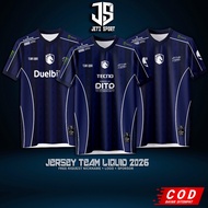Team Liquid PH Liquid ID 2026 Gaming Jersey Free Custom Nickname