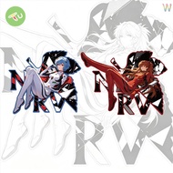 Neon Genesis Gospel EVA Sticker Ayapoli Asuka Two-Dimensional Electric Vehicle Motorcycle Decoration