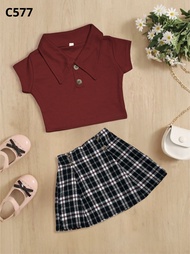 D4 THALITA SETELAN ROK ANAK C577