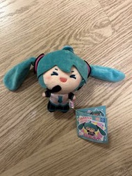 旋轉雙馬尾初音 初音未來毛絨公仔 馬尾甩甩FUFU玩偶 毛絨掛件 生日禮物限定背帶款 初音未來毛絨公仔