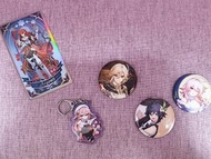 原神崩鐵周邊徽章、鑰匙扣、卡片