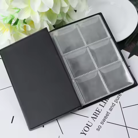 10 Pages 60 Pockets Album Silver Dollar Coins Collection Book Organizer Individual Coin Collection B