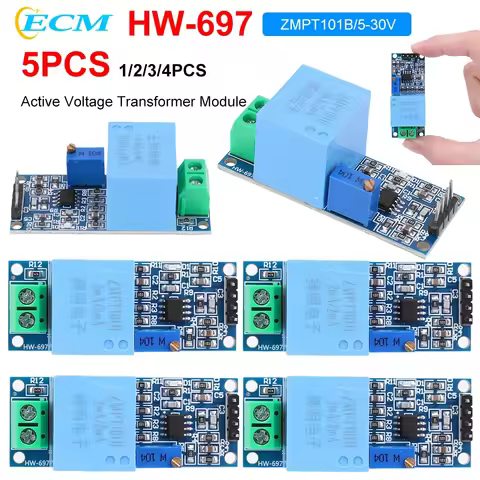 1-5PCS ZMPT101B Output Voltage Sensor Signal Acquisition Board Single Phase AC Power Supply Voltage 