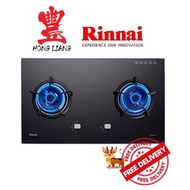 RINNAI RB-72G 2 BURNER HYPER FLAME BUILT-IN GLASS HOB-FREE REPLACEMENT INSTALLATION