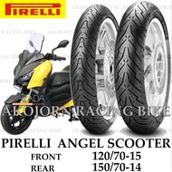 120/70​-15​ + 150/70-14​ PIRELLI ANGEL SCOOTER ยางนอก สำหรับ XMAX300 ,New FORZA 300-350