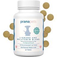 PranaPets Lignans & with Biotin Blend Naturally Aids in Relieving Symptoms of Cushing’s in Dogs up t