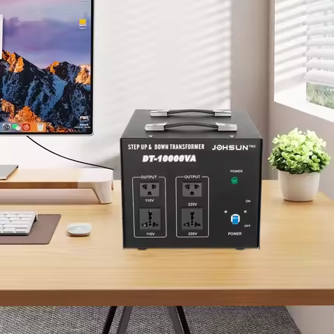 4 Outlets Voltage Converter DT-10000 36A Voltage Transformer Output Voltage 110/220V for Household A