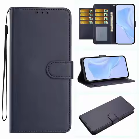 Many Card Slots Case For OPPO A77 A93 A94 A78 A79 A96 A98 Find X8 Ultra X5 Lite X8S Pro 5G Phone Bag