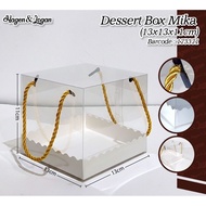 6pcs bento cake packaging cake box/ hamper box/
