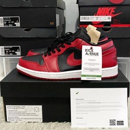 Nike Air Jordan 1 Low Reverse Bred 11 *100% Original