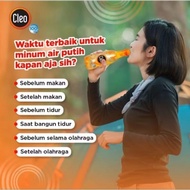 Cleo Oxygen Water 500ml Botol Tunggal – Ultra Hydration & Pemulihan Cepat Setelah Olahraga (Extra Ok