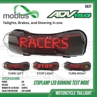 DO Stoplamp/Rear Light Honda ADV 150/160 MOBIUS Model Text Running 3 in 1