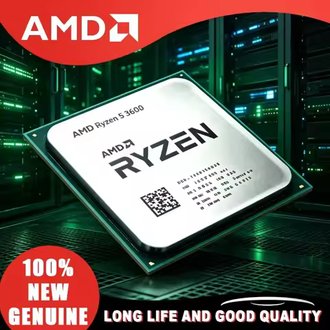 100% Brand New AMD Ryzen 5 R5 3600 6-Core 12-Thread 3.6GHz Hot Sale CPU Processor LGA AM4 Original