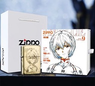全新有盒Zippo防風煤油打火機 綾波麗 EVA
