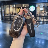 Suitable for Mercedes-Benz EQA Key Cover EQB Car EQC Metal EQE Case EQS Bag EQV Buckle AMG Class SUV