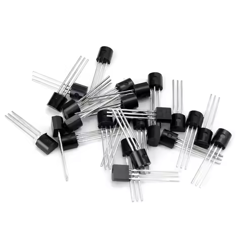 50Pcs/set Electronic Transistors Kit NPN PNP BC547 BC557 Each 25pcs Transistor Kit Bc557 Bc547 Trans