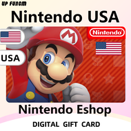 Nintendo EShop US Gift Card ⚡Digital Code⚡ $10~$100 Nintendo Store Top Up US ⚡UP FUNGM.MY 【24/7 Emai