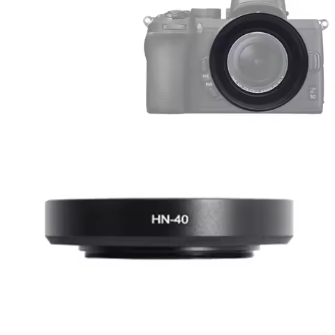 46mm Metal HN-40 Lens Hood Shade for Nikon Nikkor Z DX 16-50mm f/3.5-6.3 VR / 16-50 mm F3.5-6.3 VR N