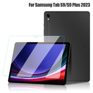 Tempered Glass For Samsung Galaxy Tab S9 11 Inch Tab S9 Plus 12.4 Inch Anti Scratch Tablet Screen HD Protector Film