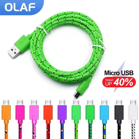 Olaf Micro USB Cable Fast Charging USB A To Micro USB Cable Mobile Phone Charger Data Cord For Samsu