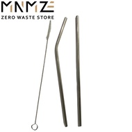 Stainless Steel Metal Straw (Set of 2) | FREE Straw Brush