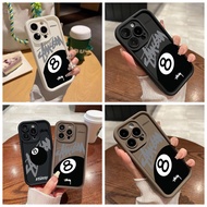 For infinix Hot 8 9 Pro 10 Lite 9 Play 10 Play 11 Play 12 Play 12i 20 Play 30 Play 40i 30i 20i X665E Phone Case Angel Eye Black8 Billiards Silicone Soft Cover