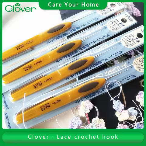 1Piece Clover Knitting Hooks Crochet Embroidery Needles Clover Hooks Crochet Imported From Japan Cro