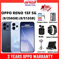 OPPO Reno 15F 5G (8/512GB)(8/256GB) | NFC | 6500mAh | 2 Years Oppo Warranty | Free Gifts | Oppo Reno