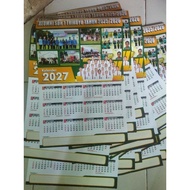MINIMAL 2027 custom wall calendar minimum order 50 pcs