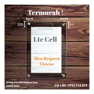 Acrylic Poster 3mm Frame A4 21x30cm Acrylic Mount Display Wall Poster