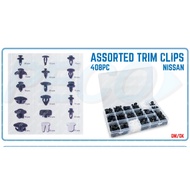 ASSORTED TRIM CLIPS NISSAN (408 PCS)