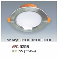 Anfaco AFC-525B led ceiling light with silver rim