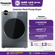 PANASONIC NH-XV21X1A 10.5 KG 3 INVERTER HEAT PUMP TUMBLE DRYER NH-XV21X1AMY WAH LEE STORE