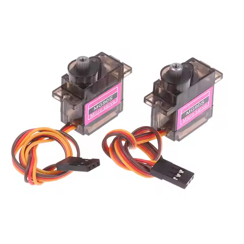 New 1Pc 2025 New MG90S Servo All Metal Gear 9g SG90 Upgraded Version For RC Helicopter Boat Car Mini
