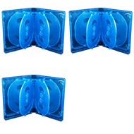 [IpvCQZ]3X CD Storage Box 10-Piece Pack CD Case Plastic Double-Sided CD Storage Car CD Case Thickene