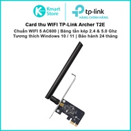 TP-Link Archer T2E WIFI receiver Card | WIFI 5 AC600 | 2 bands 2.4 & 5.0Ghz | Support W10/ W11 |