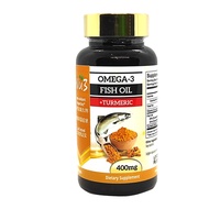 Nu3 Omega-3 Fish Oil + TURMERIC 90 Softgels
