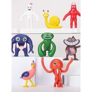 超低價直銷班班幼兒園怪物玩具手辦斑斑花園公仔樂園玩偶61兒童禮物模型擺件
