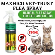 TRENY SPRAY PERUBATAN KUTU MAXHICO VET TRUST /Maxhico Flea Vet-Trust Medicated Spray
