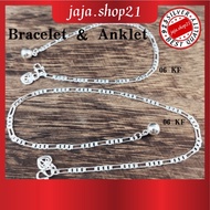 | 925 Silver Bracelet & Anklet KF | 925 Silver & (Earloop) | 925. Silver Bracelet & Anklet