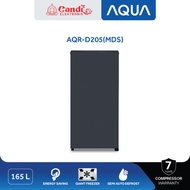 AQUA Kulkas 1 Pintu  165 Liter Semi-Auto Defrost AQR-D205-MDS