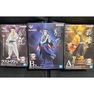 Ichiban Kuji Demon Slayer Brothers of Thunder Zenitsu Agatsuma Kaigaku Hakuji Figure Japan Akaza