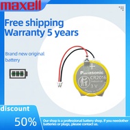 Panasonic CR2016 Coin Lithium Battery Plug with Lead Wire Suitable for PLC Servo Laptop Motherboard 