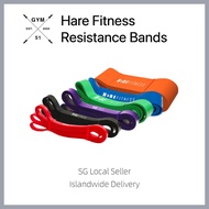 [Instock] Hare Fitness Resistance Band / Loop Band / Exercise Band / Fitness Exercise Yoga Band / El